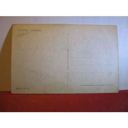 CATHEDRAL, ANCONA, ITALY unused antique postcard. =