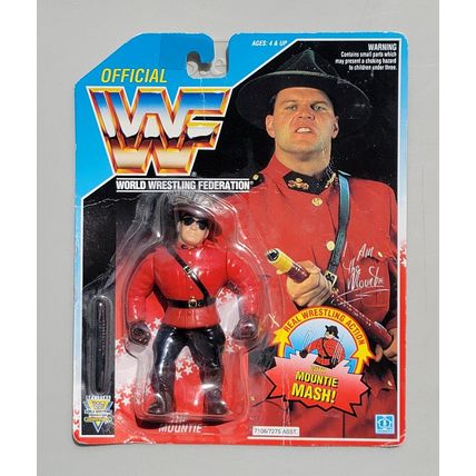 wwf ljn hasbro wrestling superstars series 5 the mountie wrestling figure