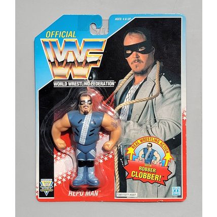 wwf ljn hasbro wrestling superstars series 6 repo man wrestling figure