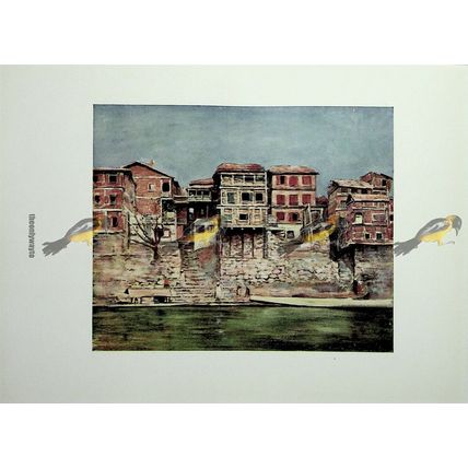 Srinagar, Cashmere (Kashmir), India, Menpes, Book Illustration (Print), 1903