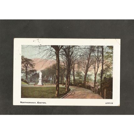 Postcard Devon Exeter Northernhay 1916