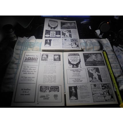 PROMOTIONAL THE GARAGE 1993-94 Magazine LOT! Model Kits! NM-! $18.00 Shipped!