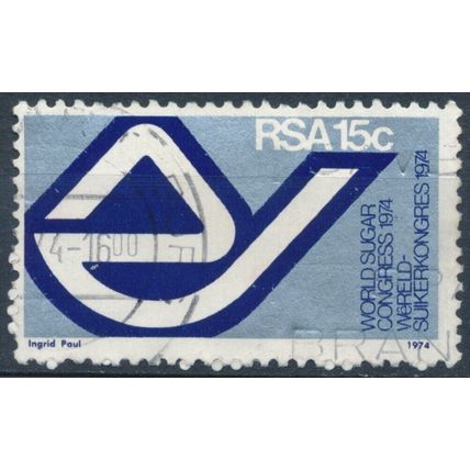 15ᵗʰ World Sugar Conference - South Africa 1974 - F H - SG 344 (B)