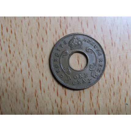 East Africa 1950 1 Cent Coin