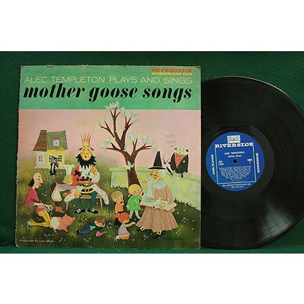 Alec Templeton - Plays And Sings Mother Goose Songs - RLP 1409 - EX