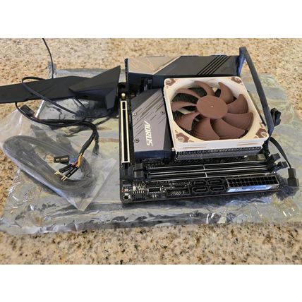 MB+CPU] i7-11700KF + Z590I Aorus Ultra Mini-ITX (comes with Noctua cooling fan)