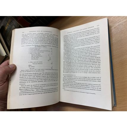 1953 "ECONOMICS AN INTRODUCTORY ANALYSIS" 1.3kg THICK HARDBACK BOOK (P7)