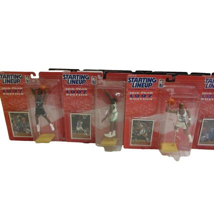 Starting Lineup 1990's Timeless Legend 10th Year Edition Lot of 13 Sport Figures