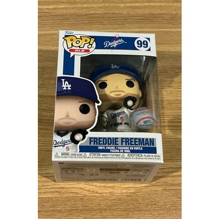 Funko Pop! MLB: LA Dodgers - Freddie Freeman #99 Vinyl Figure (Box & Protector)
