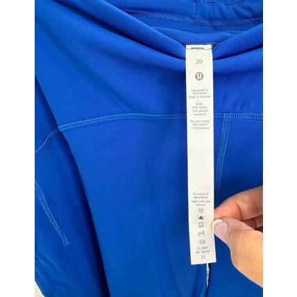 lululemon Swift Speed HR Tight 28" Size 20 Blue
