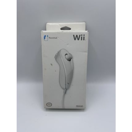 Official Nintendo Wii Nunchuk Controller - White - New in Unopened Box