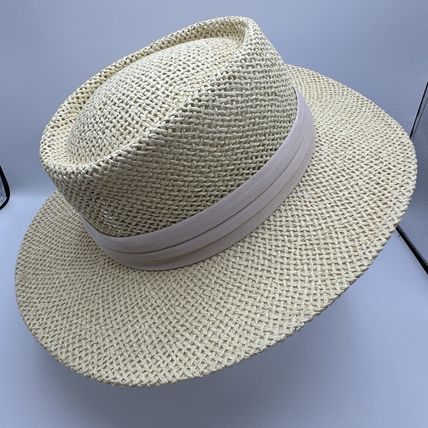 SunDay Afternoons Paper Straw Fedora Unisex Used Good Cond Beige