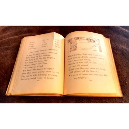Old Vintage Basic Reader AFirst Reader By Spaulding & Bryce 1906