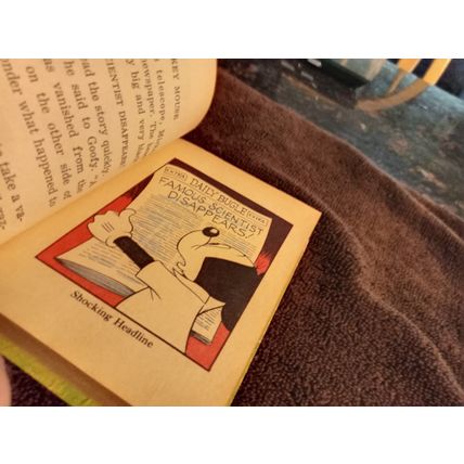 Big Little Book Mickey Mouse Adventure In Outer Space #20 By George E Davie 1968