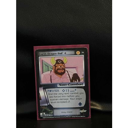 Earth Dragon Ball 4 (New Version) - 076 - Limited Edition Saiyan Saga Dragon Bal