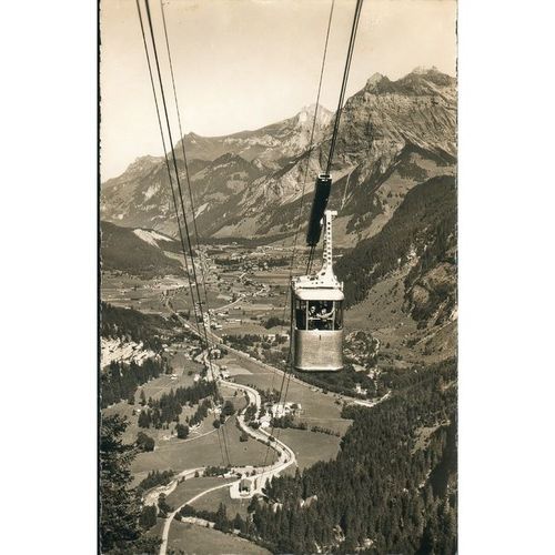 Switzerland PC - Luftseilbahn Kandertsteg - Stock (Gemmi), Birre, Aermighorn