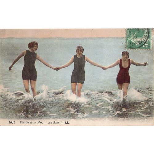 CARTE POSTALE - BAIGNEUSE - Ref 16