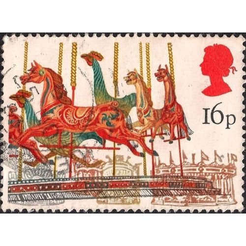 GB, Merrygoround, orange 1983, 16p, #2