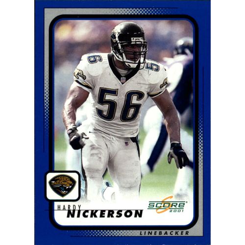 2001 Score Football Hardy Nickerson #91