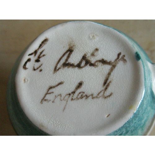 Rare St Anthony's Art Pottery ( Nixon & Bolam) Cream Jug c.1950's