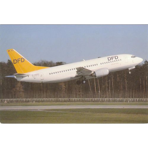 DFD Deutsche Ferieflugdienste Boeing B737 35B Civil Aircraft (A20318)