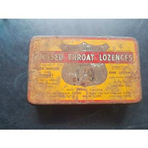 Iodised throat Lozenges Sure Shield Throat Tin