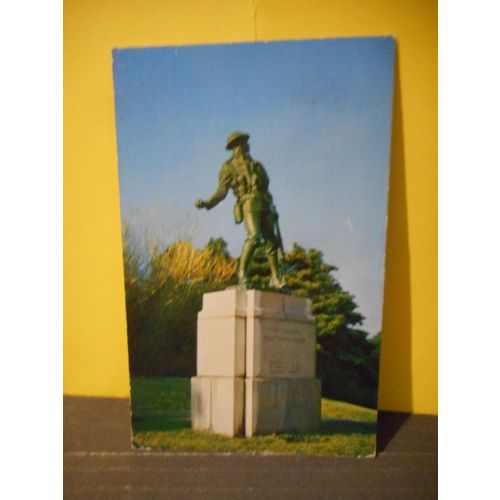 The Fighting Newfoundlander,Bowring Park,Vintage Postcard,WWI,Regiment