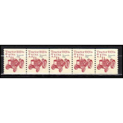 2127a 7.1c Tractor Very Fine MNH Dry Gum PNC 1/5 X0786
