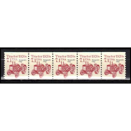 2127a 7.1c Tractor Fine MNH Dry Gum PNC 1/5 X0813