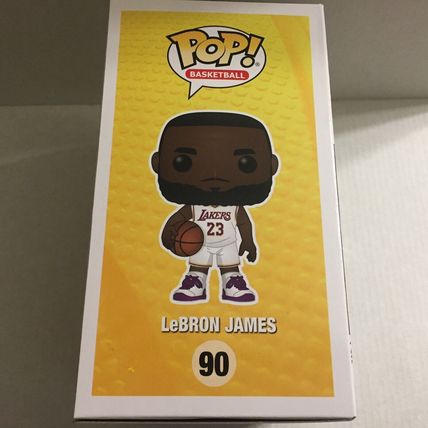 NEW NBA Los Angeles Lakers LeBron James Funko Pop Figure #90