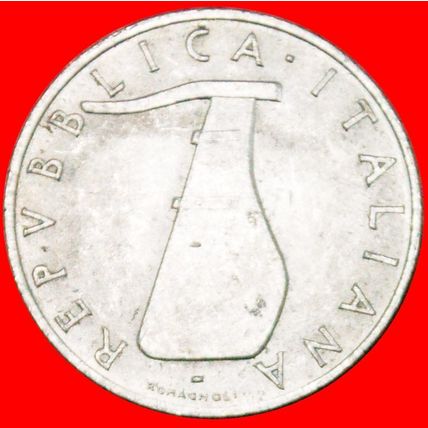DOLPHIN and RUDDER: ITALY ★ 5 LIRAS 1953R!★LOW START★NO RESERVE