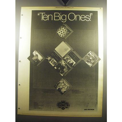 1974 MCA Records Ad - Tommy; Who's Next; Odds Meaty Beaty Big and Bouncy