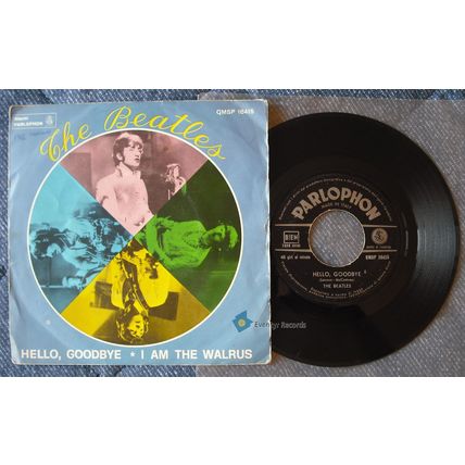 The Beatles Hello, Goodbye/I Am The Walrus 1967 7inch single Pop Rock UK