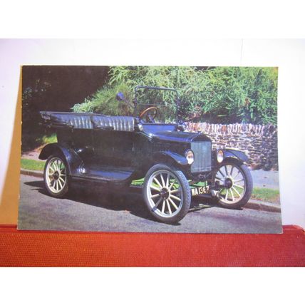 1919 MODEL T. FORD veteran car unused postcard dated 1969 #