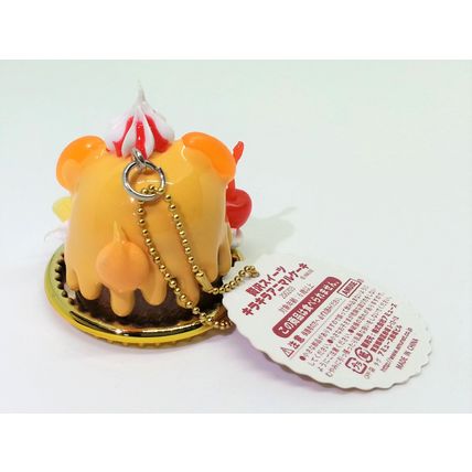 AMUSE Luxury Sweets Animal Cake Bag Charm / Keychain - 2000s From Japan