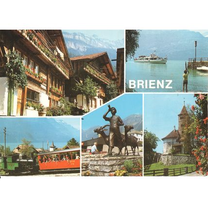 Switzerland Postcard 1976 - Brienz (Berner Oberland)