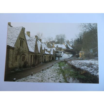 Arlington Row, Bibury, Gloucestershire Postcard