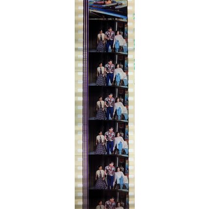 Back to the Future 2. Pk HCH - b049W . - 1 STRIP OF 5 - 35MM FILM CELLS