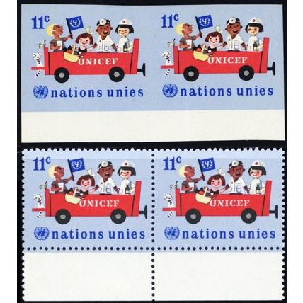 United Nations 163, Mint VF NH Imperforate Pair Error * Stuart Katz