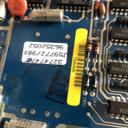 FORNEY 327474-06,C-327472,C-327474-00,CQ3-327-A /D 32747470,j59772/98x BOARD,EB