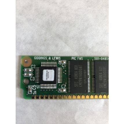 GIDDINGS & LEWIS 501-04854-00,502-03882 20 MEMORY FLASH MEMORY SYSTEM (8M),BB