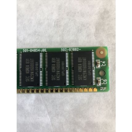 GIDDINGS & LEWIS 501-04854-00,502-03882 20 MEMORY FLASH MEMORY SYSTEM (8M),BB