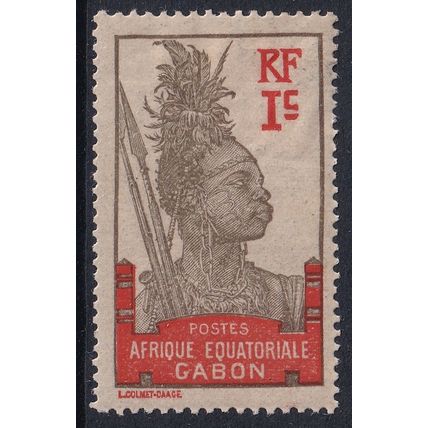 French Gabon 1910 SG 35 MM (E-126 (15))