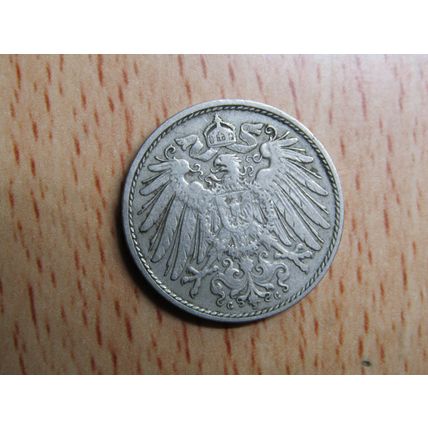 1900g 10 Pfennig Germany Empire Coin