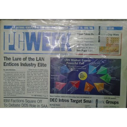 PC Week, February 19, 1990. New, sealed.