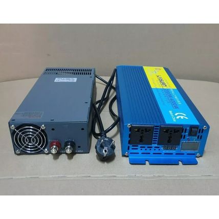 CONVERTIDOR DE CORRIENTE Y VOLTAJE DE 220V A 110V Y DE 50HZ A 60HZ HASTA 2000W