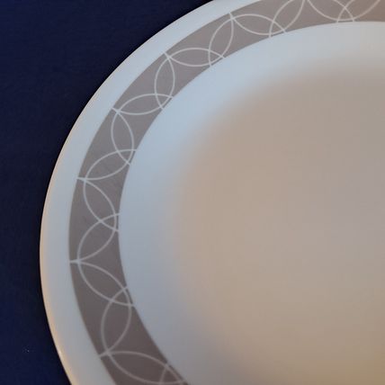 Lot 4 CORELLE By Corning SAND SKETCH BREAD & Butter PLATES 6 3/4 Salad Dessert