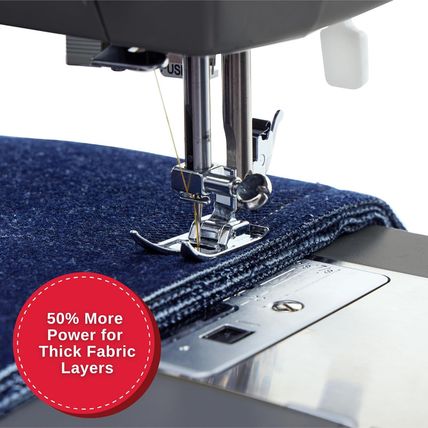 SINGER Heavy Duty 4452 High Speed Sewing Machine with Accessory Kit | Strong Mot