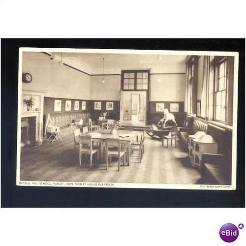 Surrey PURLEY Russell Hill School Playroom Postcard