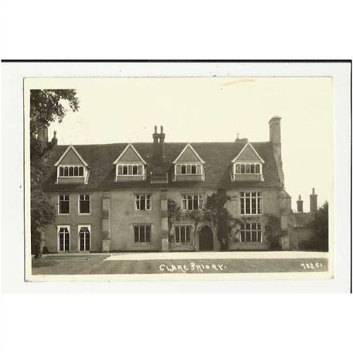 Suffolk CLARE Priory Postcard (70261)